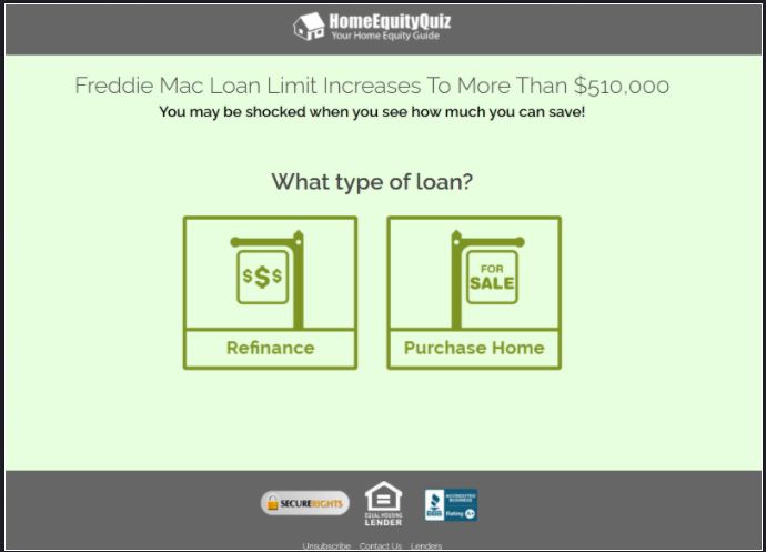 Home Equity Refi Quiz – US – SOI – Finance