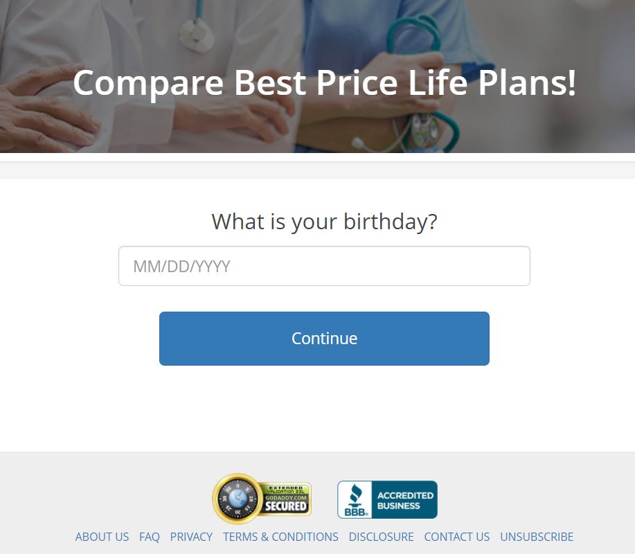 Compare Best Price Life Plans