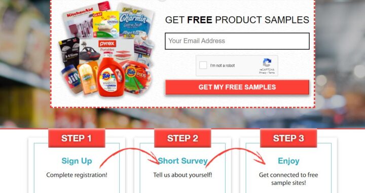 GET FREE PRODUCT SAMPLES